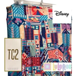 LulaRoe Disney Leggings, Tall & Curvy TC2 18-26, Soft & Comfy, Mickey Minnie NWT